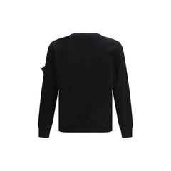 Black Cotton Sweatshirt
