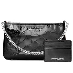 Black Canvas Clutch Bag