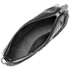 Black Canvas Clutch Bag