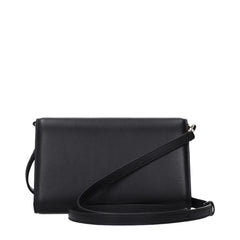 Black Leather Clutch Bag
