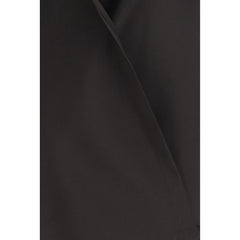 Black Wool Dress Shirt