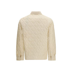 Beige Polyester Coat