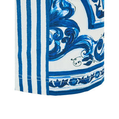 Blue Cotton Tank Tops