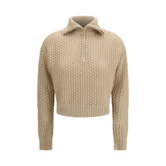 Beige Wool Sweatshirt