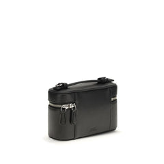 Black Calf Leather Bos Taurus Handbag