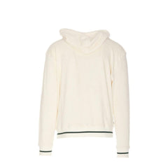 White Cotton Hoodie