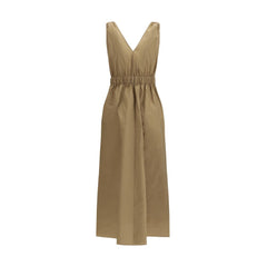 Beige Polyamide Casual Dress