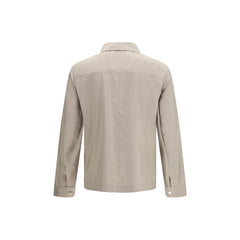 Beige Polyester Coat