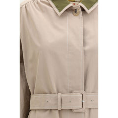 Multicolor Cotton Coat