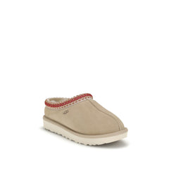 Beige Calf Leather Bos Taurus Mules