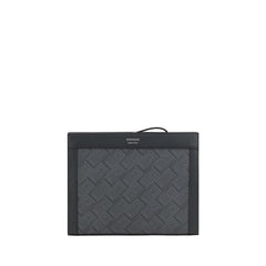 Black Polyethylene Clutch Bag