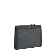 Black Polyethylene Clutch Bag