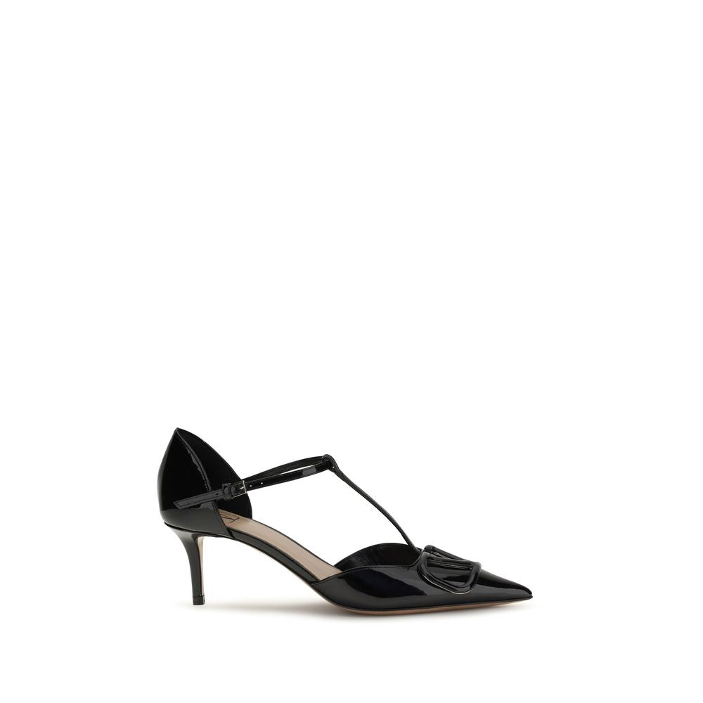 Black Calf Leather Bos Taurus Pumps