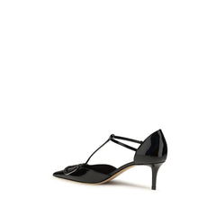 Black Calf Leather Bos Taurus Pumps