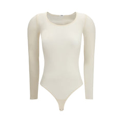 Beige Polyamide Bodysuit