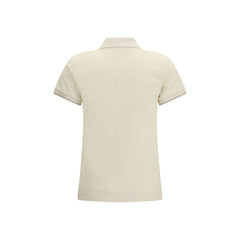 Beige Cotton Polo Shirt