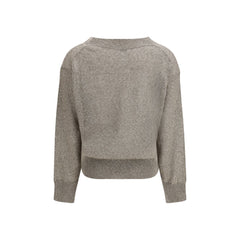 Brown Linen Sweatshirt