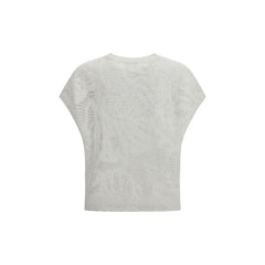 White Linen T-Shirt