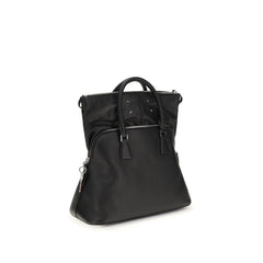 Black Calf Leather Bos Taurus Handbag