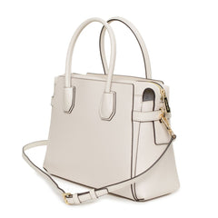 Beige Leather Handbag