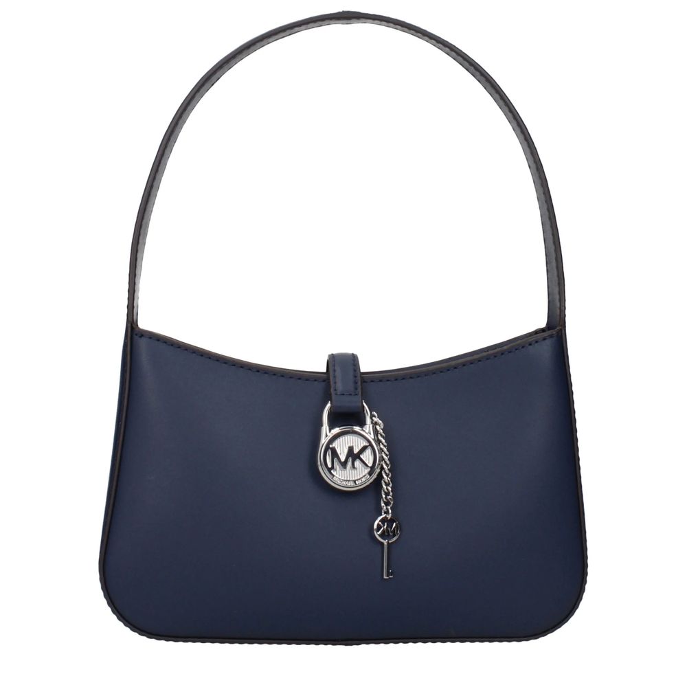 Blue Fur Shoulder Bag