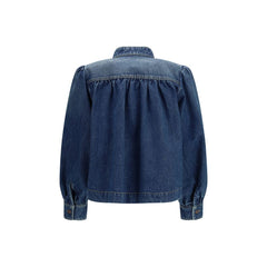 Blue Cotton Denim Jacket