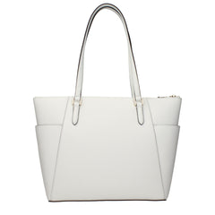 White Leather Shoulder Bag