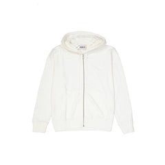White Cotton Hoodie
