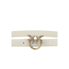 White Calf Leather Bos Taurus Regular Belt