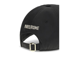 Black Cotton Cap (Baseball Hat)