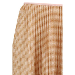 Multicolor Viscose Midi Skirt