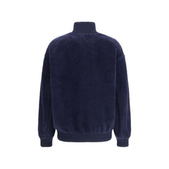 Blue Polyamide Full-Length Jacket