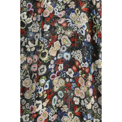 Black Silk Casual Dress