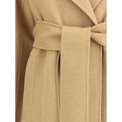 Beige Wool Coat