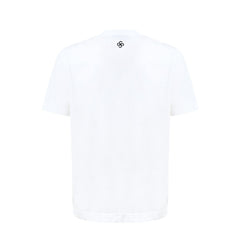 تي شيرت قطن أبيض