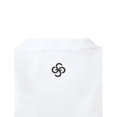 تي شيرت قطن أبيض