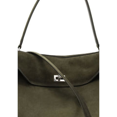 Bicolor Calf Leather Bos Taurus Shoulder Bag