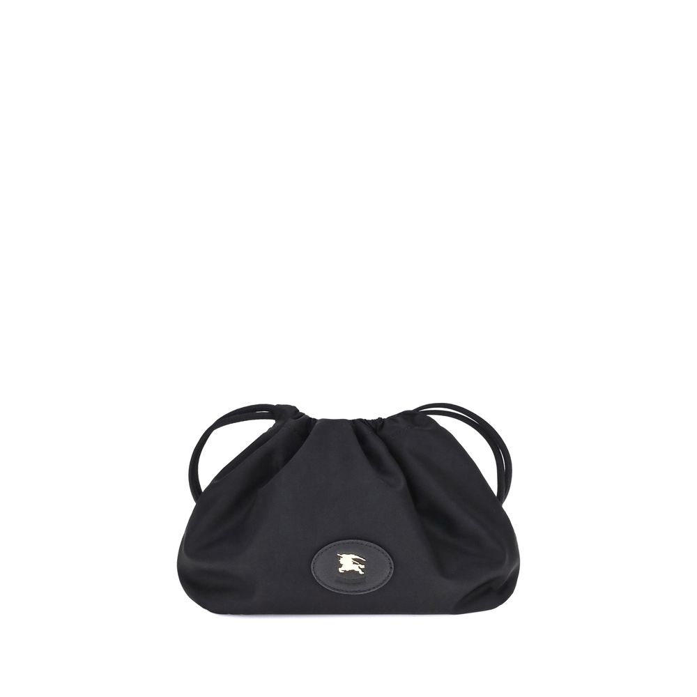 Black Polyamide Clutch Bag