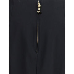 تنورة فيسكوز أسود