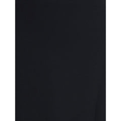 Black Viscose Casual Dress