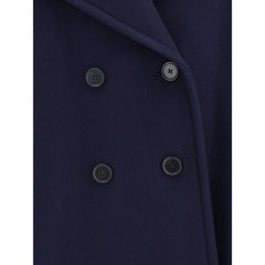 Blue Wool Coat