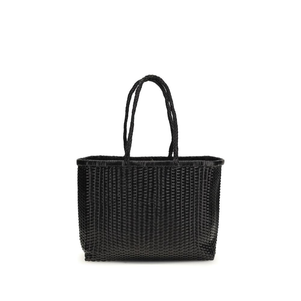 Black Buffalo Leather Shoulder Bag