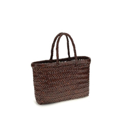 Brown Buffalo Leather Handbag