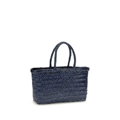 Blue Buffalo Leather Handbag