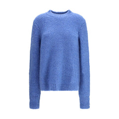Blue Cashmere Sweatshirt