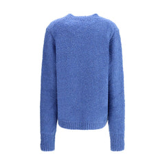 Blue Cashmere Sweatshirt