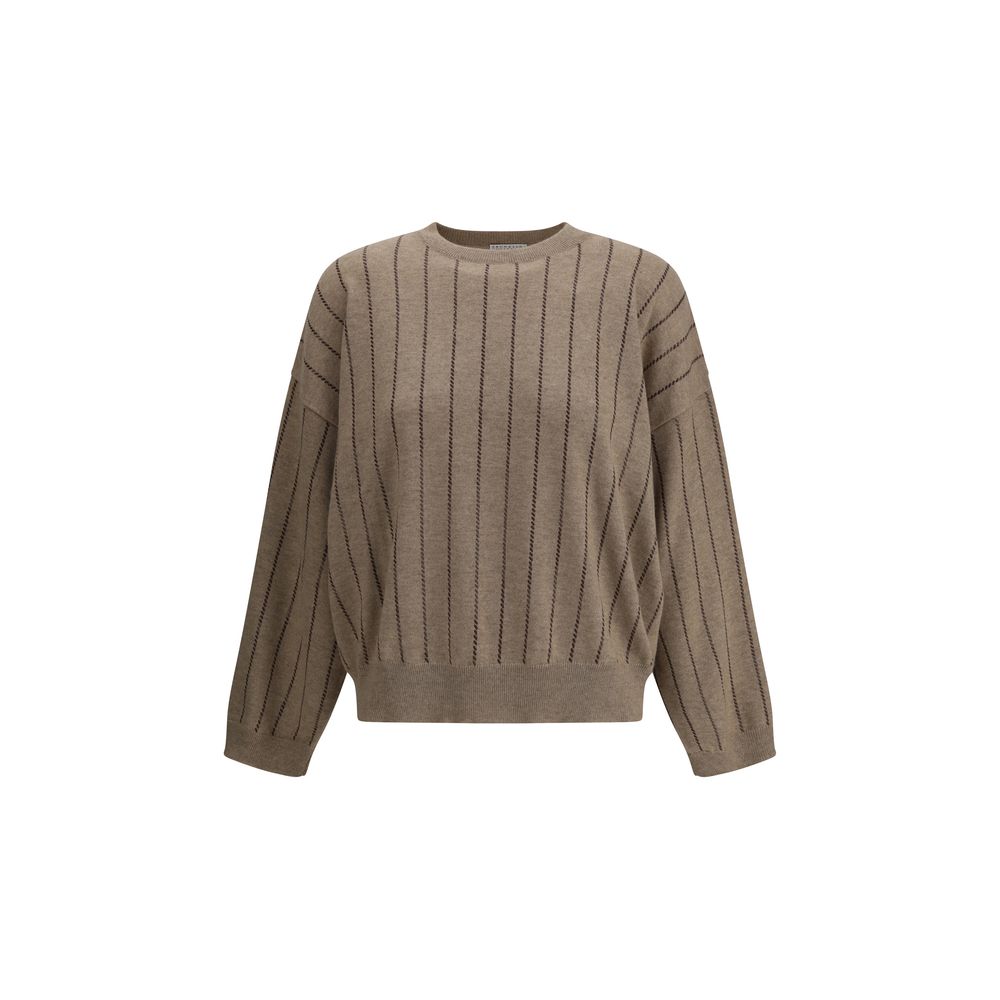 Beige Cashmere Sweater