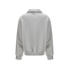 سويت شيرت قطني رمادي