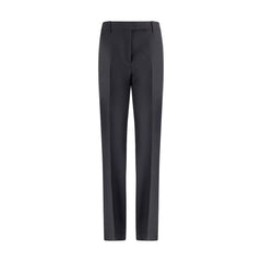Black Wool Pants