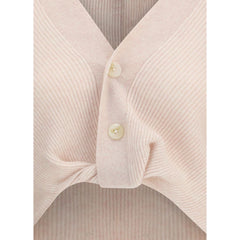 كارديغان كشمير باللون البيج